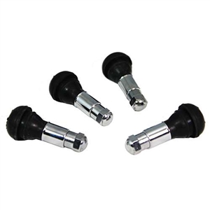 Performance World 862000 Chrome Valve Stems 4/pk