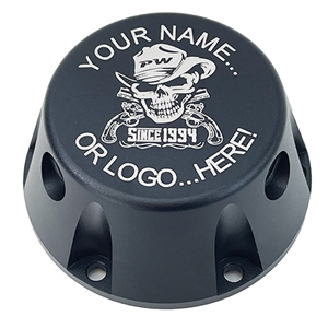 Performance World 88000-CUSTOM Custom Laser Etched SuperGate Cap with YOUR Logo/Artwork