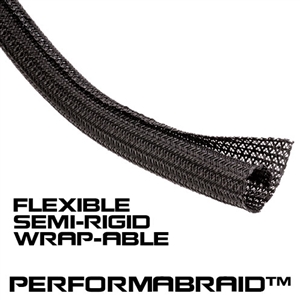 Performance World 880200 PerformaBraid Split Loom Sleeving 2" x 4'