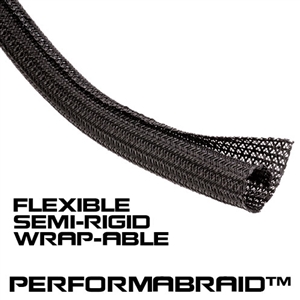 Performance World 881013 PerformaBraid Split Loom Sleeving 1/8" x 400'