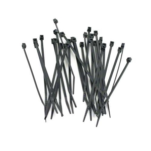 Performance World 888040 4" Black Cable Tie Straps 100/pk