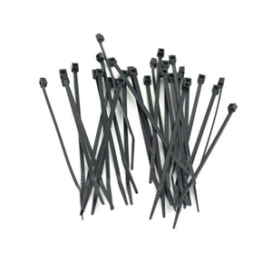 Performance World 888060 6" Black Cable Tie Straps 100/pk