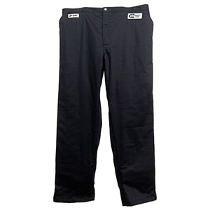 Performance World 952512 Medium Black Double Layer Racing Pants SFI 3.2A/5