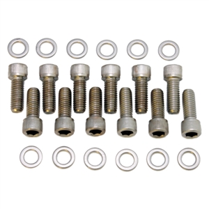 Performance World 960S Stainless Steel Socket Head 8mm Header bolts 30mm u.h.l. Fits LS Chevrolet LSx