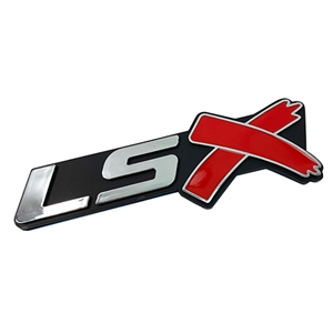 Performance World 980100 Chevrolet LSX Chrome/Red Emblem