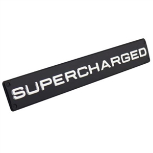 Performance World 980400 Supercharged Black Emblem