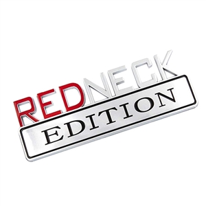 Performance World 980600 Redneck Edition Chrome/Red Emblem