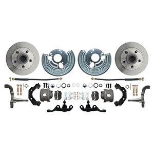 Performance World DBK6272A-45 Front Manual Disc Brake Conversion Kit. Fits 1962-1972 Mopar A-Body 5x4.5" Bolt Pattern