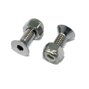 Performance World LB Stainless Steel Countersunk License Plate Frame Bolts 2/pk