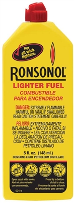 Ronsonol Wick Lighter Fuel 5 oz