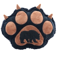 Brown Bear Paw Pillow 13"