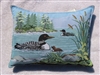 Large Balsam Fir Scented Pillow - Loon Tapestry