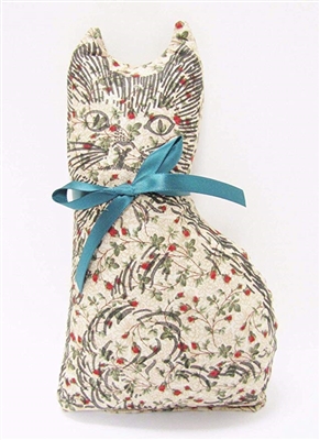 Paine's Balsam Fir Scented Pillow - Floral Cat