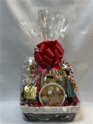 Hickory Farms Style Gift Basket