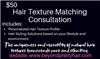 Hair Texture Matching Consultation