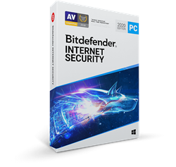 Bitdefender Internet Security 2020 3 PC's for 1 Year