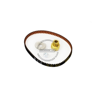 1470905510 - Drive belt kit double motor for Nilfisk Advance, Clarke, Viper machines