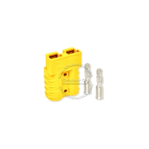 SB50 Anderson connector with 6 AWG contacts - yellow 12 Volts 6331G7