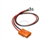 Battery Cable Anderson connector SB175 4 Gauge 48" inches long, orange anderson connector, 18 volt battery cable