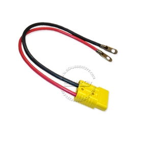 Battery Cable Anderson connector SB175 4 Gauge 24" inches long, yellow anderson connector, 12 volt battery cable