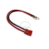 Battery Cable Anderson connector SB50 4 Gauge 24" inches eyelets 3/8" 24 volt applications red connector universal battery cable, universal eyelets