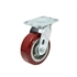 Plastic wheel with swivel caster 5" x 2"