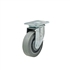 Wheel with swivel caster. Non-marking