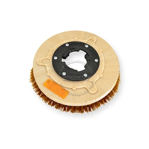 10" MAL-GRIT XTRA GRIT (46) scrubbing brush assembly fits Cassidy (Clean-O-Matic) model 12