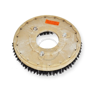 15" MAL-GRIT (80) scrubbing and stripping brush assembly fits NILFISK-ADVANCE model Whirlamatic-325B, D 