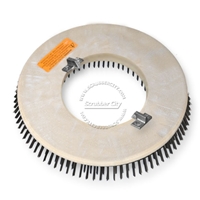 18" Steel wire scrubbing brush assembly fits Clarke / Alto (American Lincoln) model 7760 (3/Set)