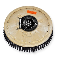 18" Poly scrubbing brush assembly fits Factory Cat / Tomcat model 550D