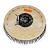 18" Steel wire scrubbing brush assembly fits Factory Cat / Tomcat model 550D