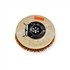 12" MAL-GRIT XTRA GRIT (46) scrubbing brush assembly fits Factory Cat / Tomcat model 25, 2500