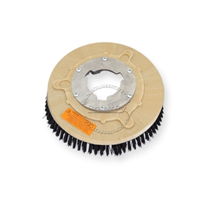 11" Poly scrubbing brush assembly fits GENERAL (FLOORCRAFT) model K-12