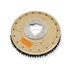 16" MAL-GRIT (80) scrubbing and stripping brush assembly fits GENERAL (FLOORCRAFT) model GVS-19