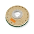 13" MAL-GRIT SCRUB GRIT (120) scrubbing brush assembly fits GENERAL (FLOORCRAFT) model K-14