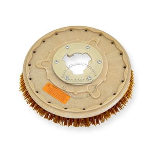 15" MAL-GRIT XTRA GRIT (46) scrubbing brush assembly fits HILD model PRO2-17