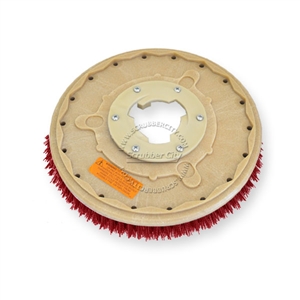 15" MAL-GRIT LITE GRIT (500) scrubbing brush assembly fits HILD model 2-17