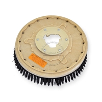 14" Nylon scrubbing brush assembly fits HILLYARD model Standard Single 16