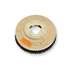 10" MAL-GRIT (80) scrubbing and stripping brush assembly fits NILFISK-ADVANCE model Velvet Touch 12