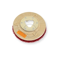 12" MAL-GRIT LITE GRIT (500) scrubbing brush assembly fits HILLYARD model Deluxe Single 14