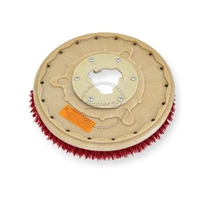 14" MAL-GRIT LITE GRIT (500) scrubbing brush assembly fits HILLYARD model Standard Single 16