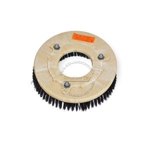 10" Poly scrubbing brush assembly fits KENT model KE-20 