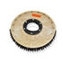 13" MAL-GRIT (80) scrubbing and stripping brush assembly fits KENT model Razor 26