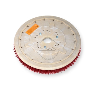 15" MAL-GRIT LITE GRIT (500) scrubbing brush assembly fits KENT model KA-326EB 