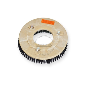 12" Poly scrubbing brush assembly fits Tennant model 5520