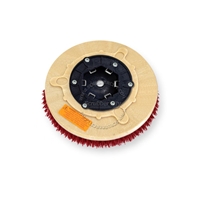 12" MAL-GRIT LITE GRIT (500) scrubbing brush assembly fits MINUTEMAN (Hako / Multi-Clean) model Hako Matic 24-B 