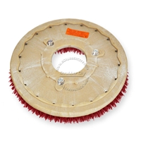 19" MAL-GRIT LITE GRIT (500) scrubbing brush assembly fits NOBLES model 5300 T 11" bolt circle and no riser