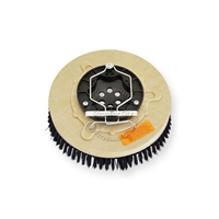 12" Nylon scrubbing brush assembly fits Factory Cat / Tomcat model GTX26