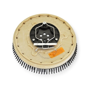 16" Steel wire scrubbing brush assembly fits Tennant model 8200, 8210, 8300, MAX PRO 1200 